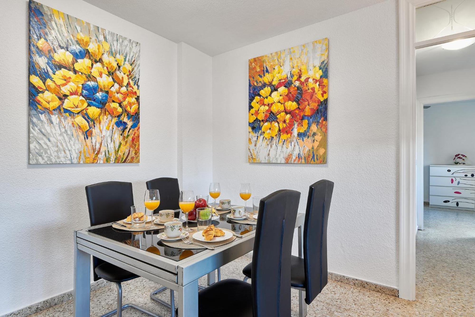 Luminoso Apartamento/ 5 Minutos De La Playa Малага Экстерьер фото