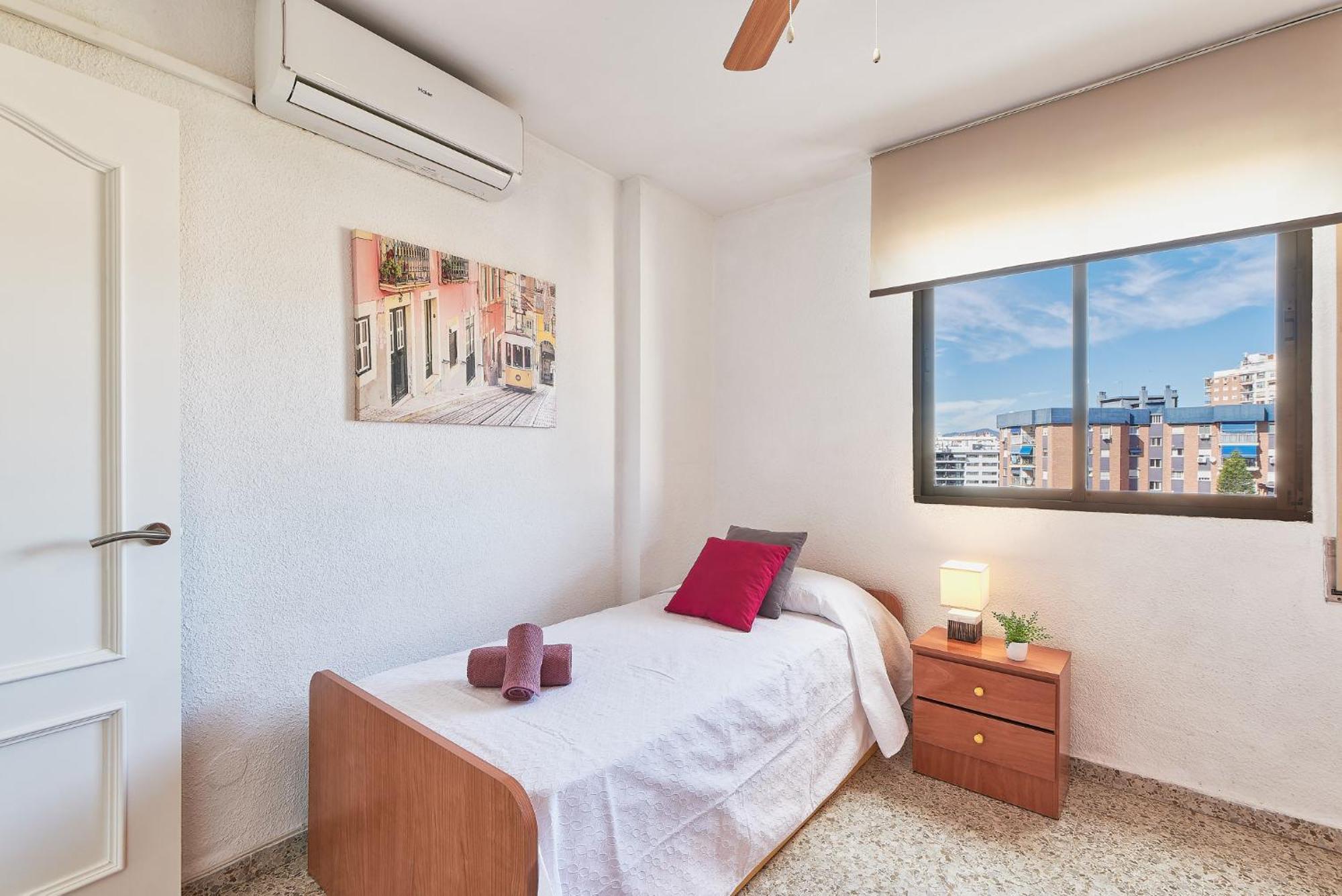 Luminoso Apartamento/ 5 Minutos De La Playa Малага Экстерьер фото
